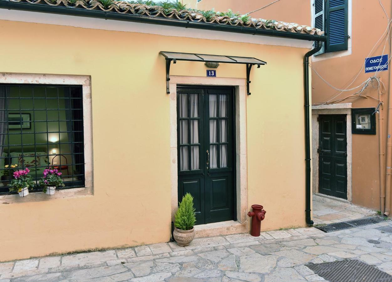 コルフ島 Charming Venetian Town House In The Old Town Of Corfuヴィラ エクステリア 写真